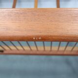 Canapé 2 places en teck Paper Knife de Kai Kristiansen des années 1960, Danemark