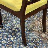 Paire de chaises françaises en acajou fin XIXème
