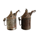 Pair of garage oil burettes