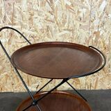 60s 70s teak serving trolley Jie Gantofta String Serving Trolley Sweden 60s