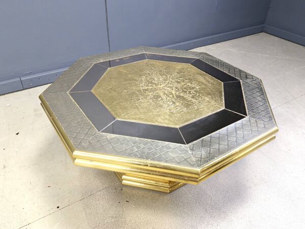 Table basse vintage de Rodolfo Dubarry, années 1970