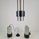 Suspensions Modèle B-1198 Argent par Nico Kooy pour Raak Amsterdam, 1970, Ensemble de 3