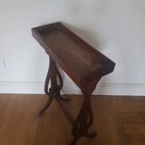 Late 19th century solid mahogany side table