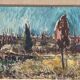 Original Swedish Oil On Canvas – “Landscape” By Arvid Herbert