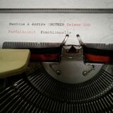 Brother Deluxe 800 typewriter