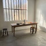 Oak farm table 220 cm