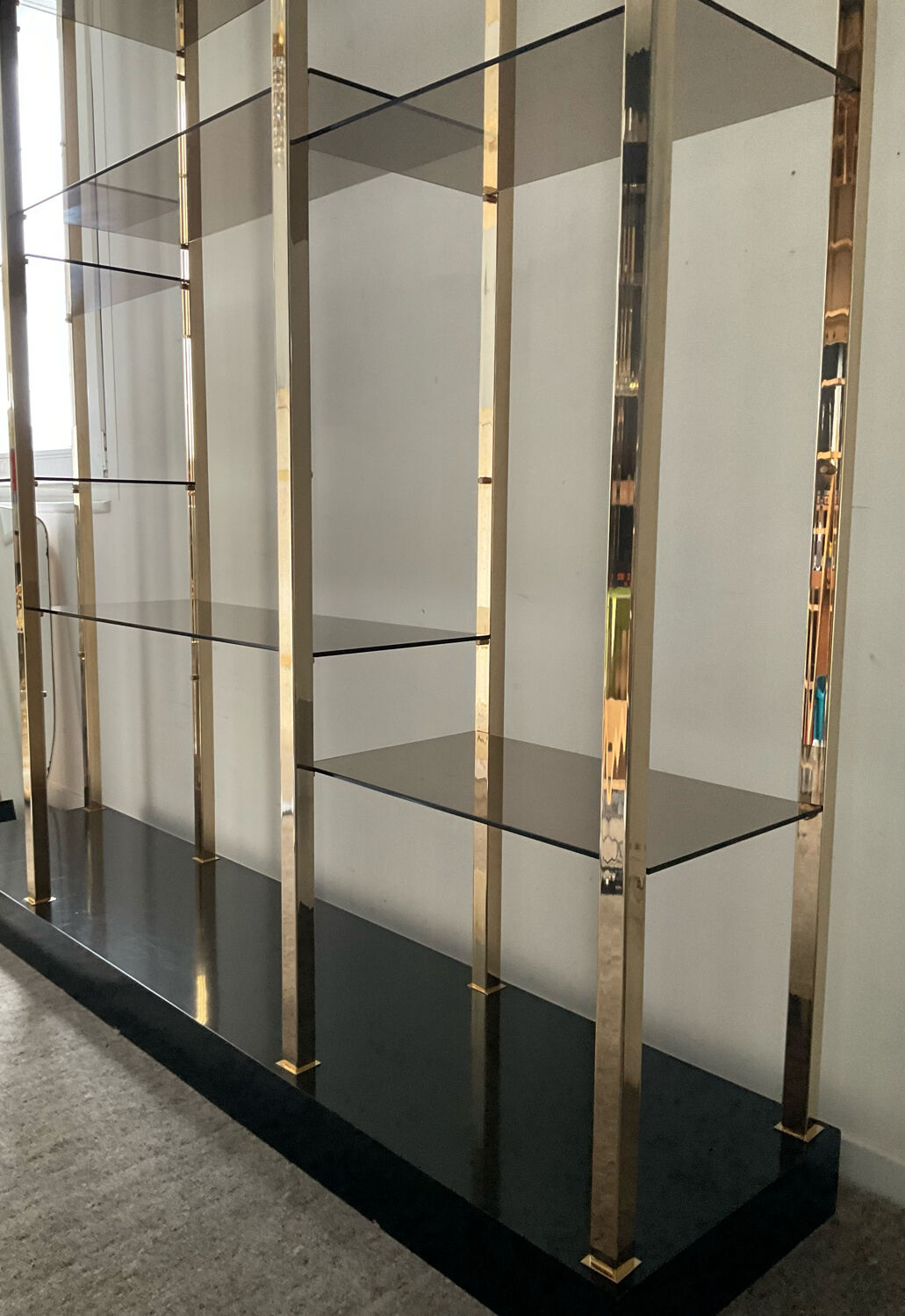 Belgo chrom shelf from the 70s and 80s