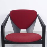 Hans J. Wegner black Butterfly lounge chair by Getama, 1970s