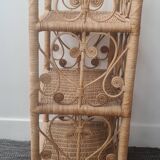 Rattan shelf/bookcase