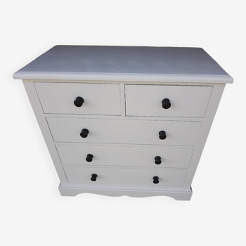 Commode style anglais restaurée