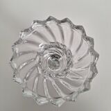 Vintage glass candle holder