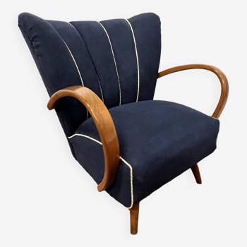 Fauteuil vintage bleu