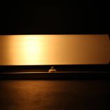 1930s Bauhaus tubular wall light, chrome & creamy glass, Czechoslovakia