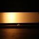 1930s Bauhaus tubular wall light, chrome & creamy glass, Czechoslovakia