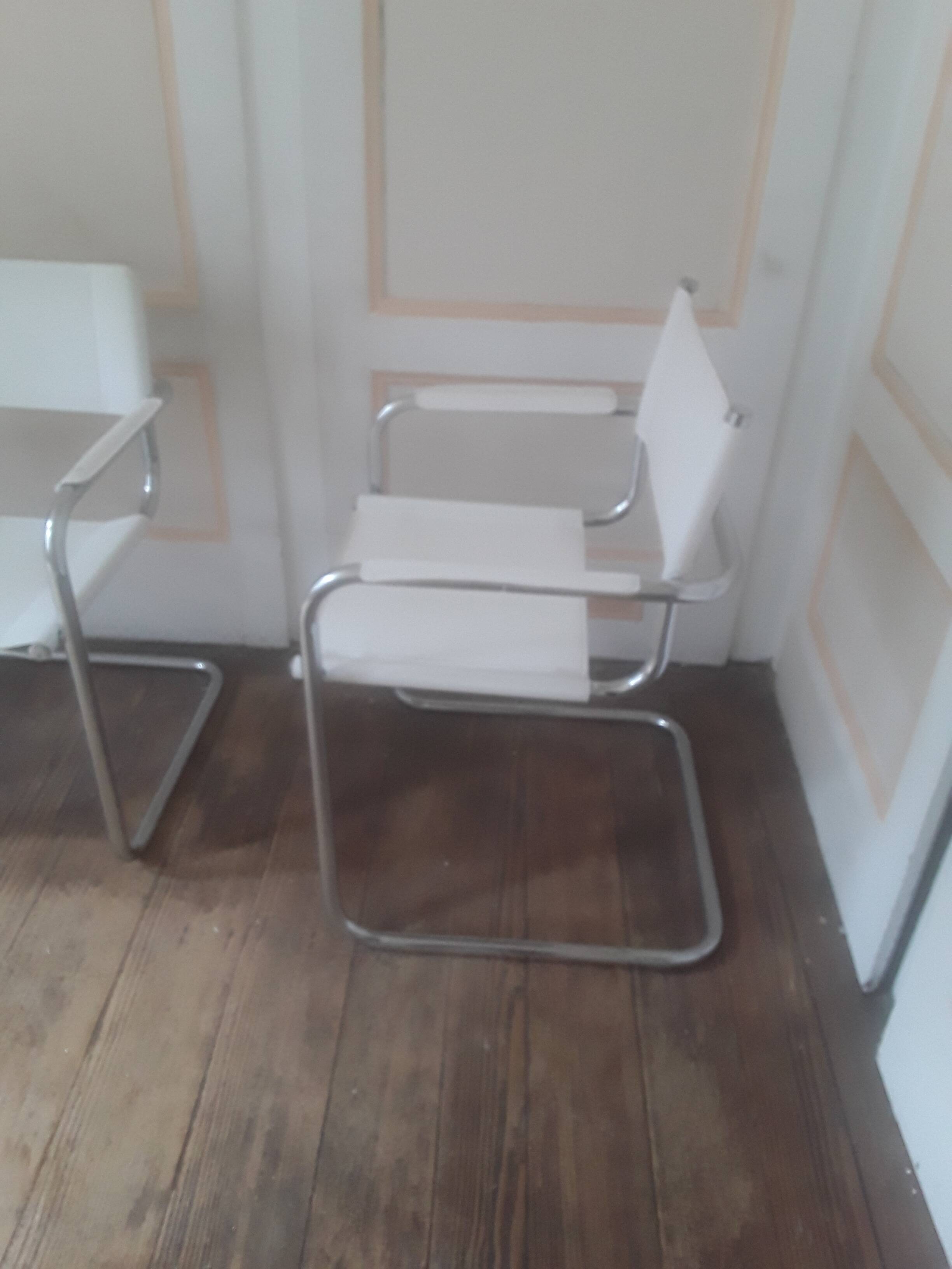 Fauteuil S34 cantilever Marcel Breuer