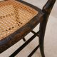 Napoleon III wooden and canning chair, 1920s