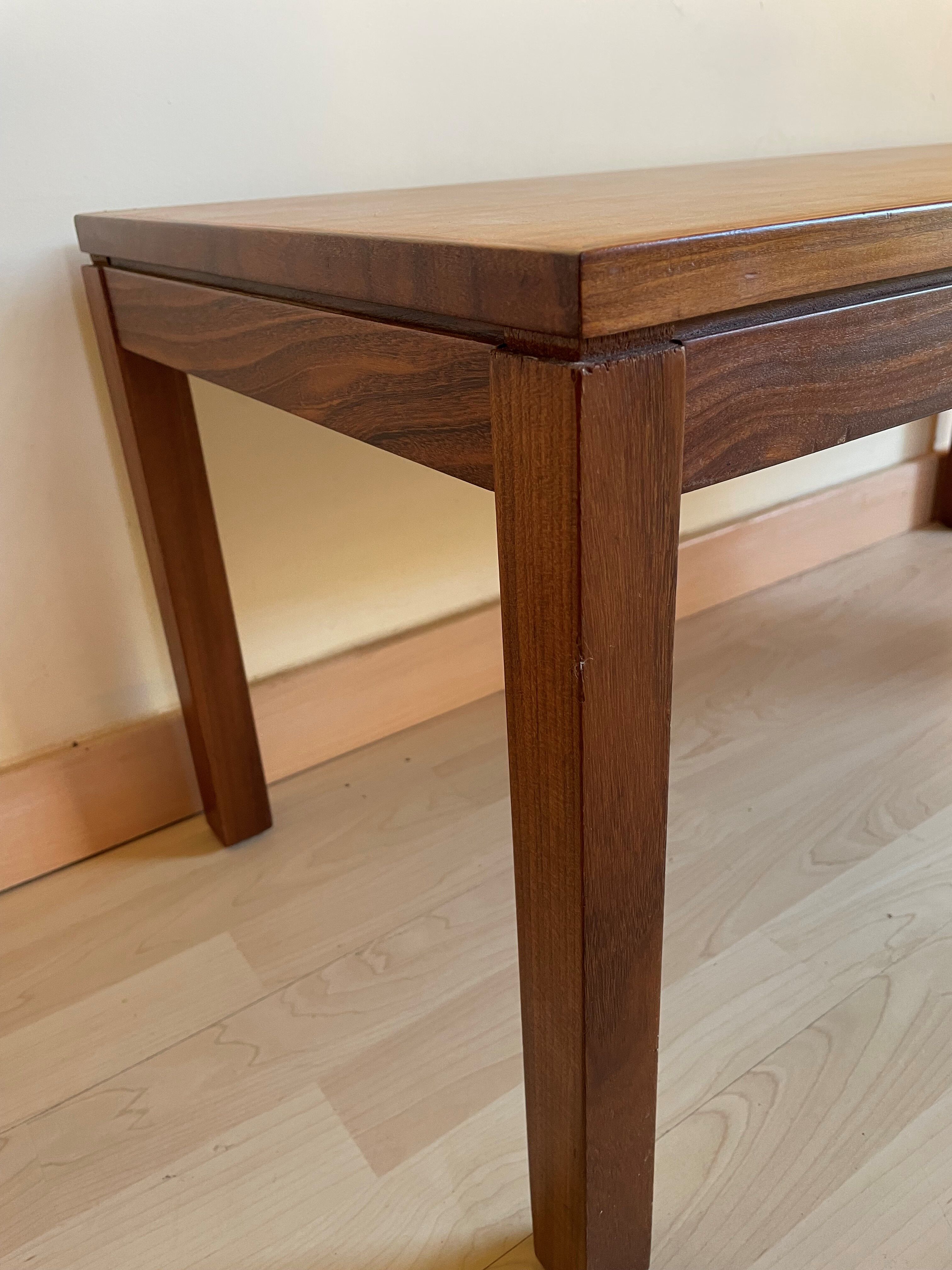 Vintage wooden coffee table