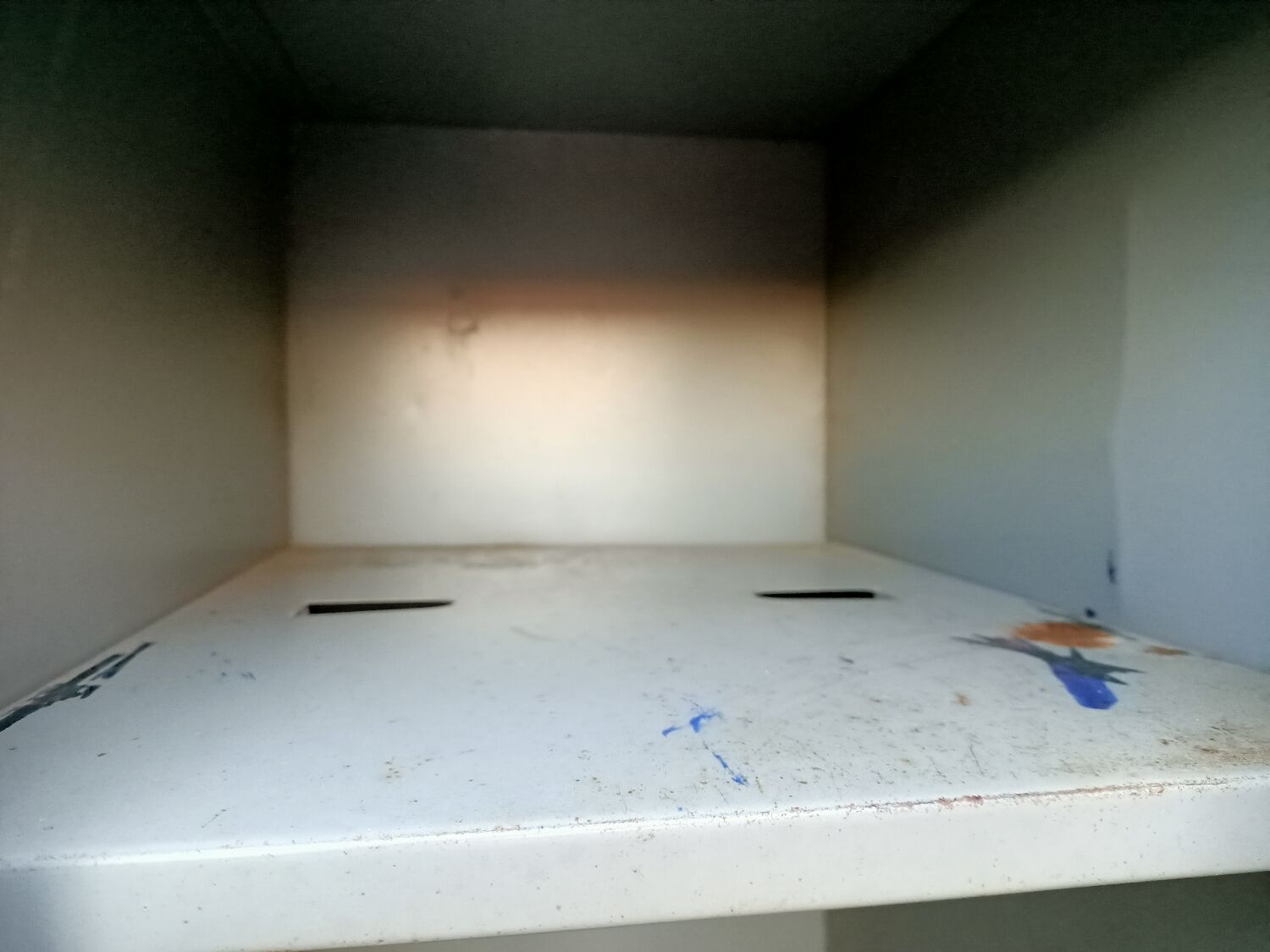 Metal cloakroom cabinet