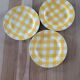 3 antique dessert plates Digoin Sarreguemines - Scottish