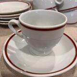 Service a thé en porcelaine