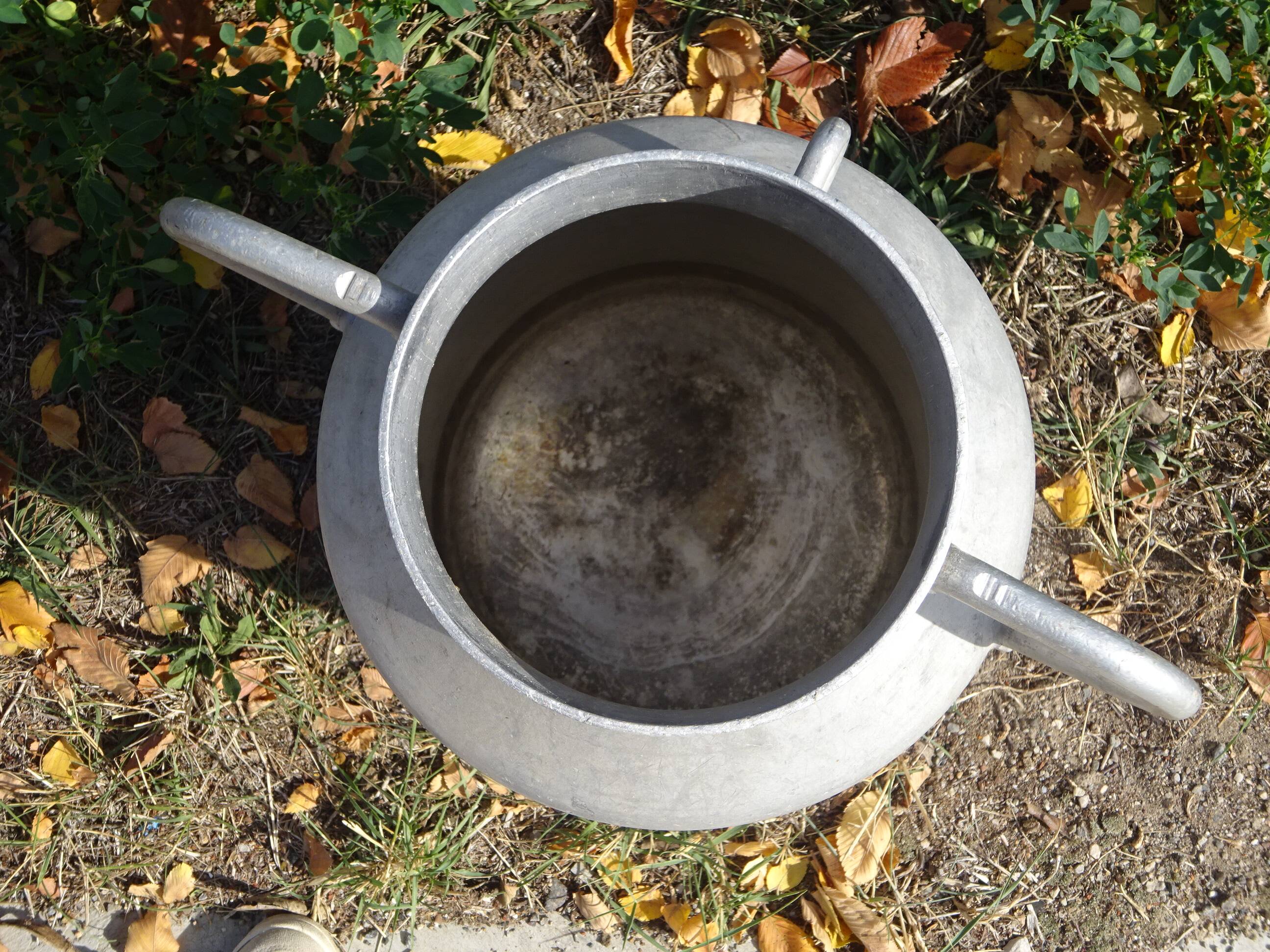 Old milk jug, 20L, Japy