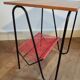 Vintage platinum side table