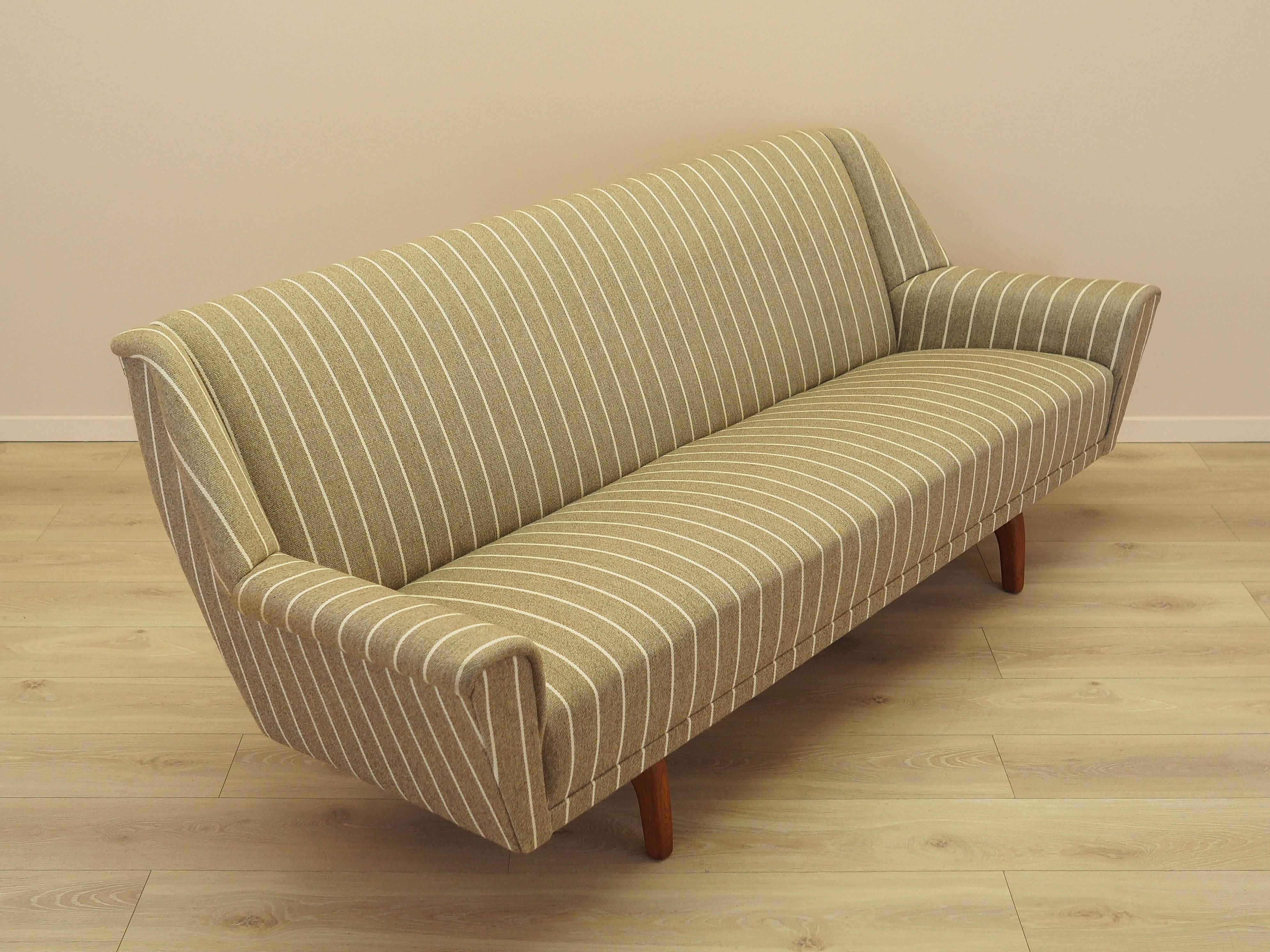 Beige sofa, Danish design, 1970s, made in Denmark