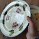 Poole England plate game