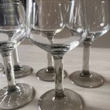 Set of 8 vintage glasses