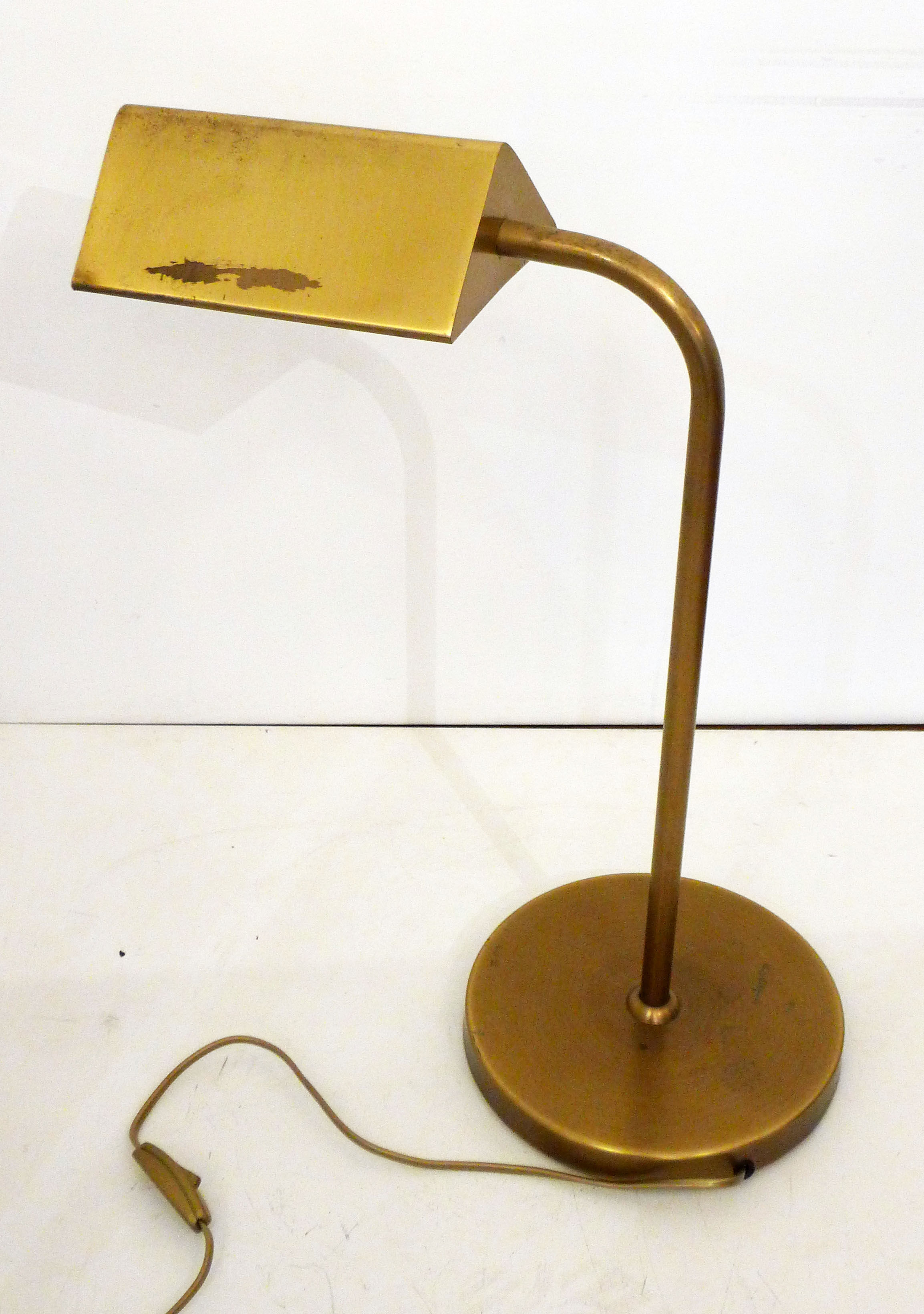 Lampe dorée