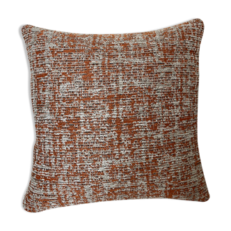 Orange grey cushion