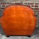 Vintage club armchair in camel leather