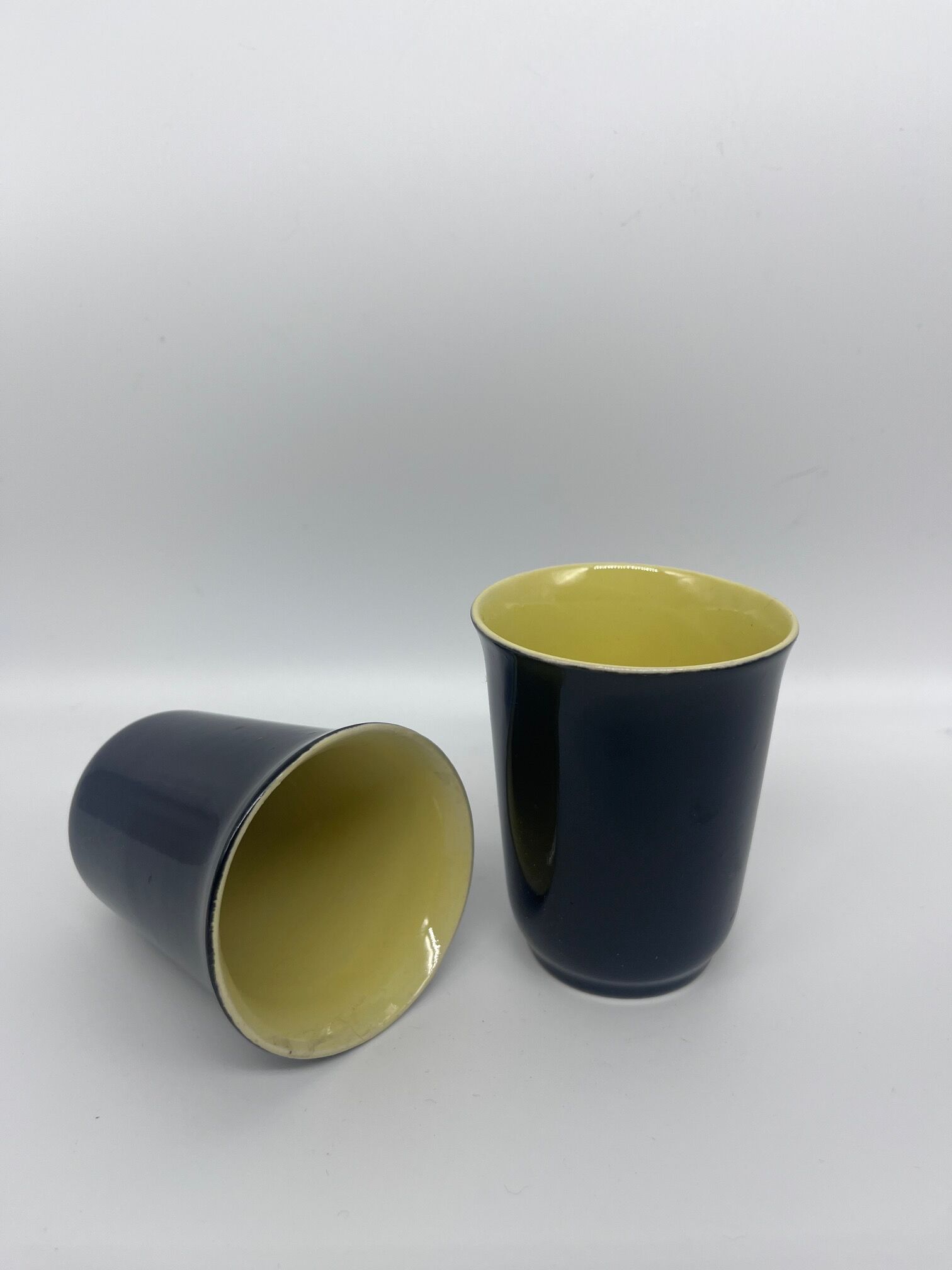 6 ceramic cups 1950