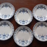 Flat plates ironstone St Amand Hamage 'Regency'