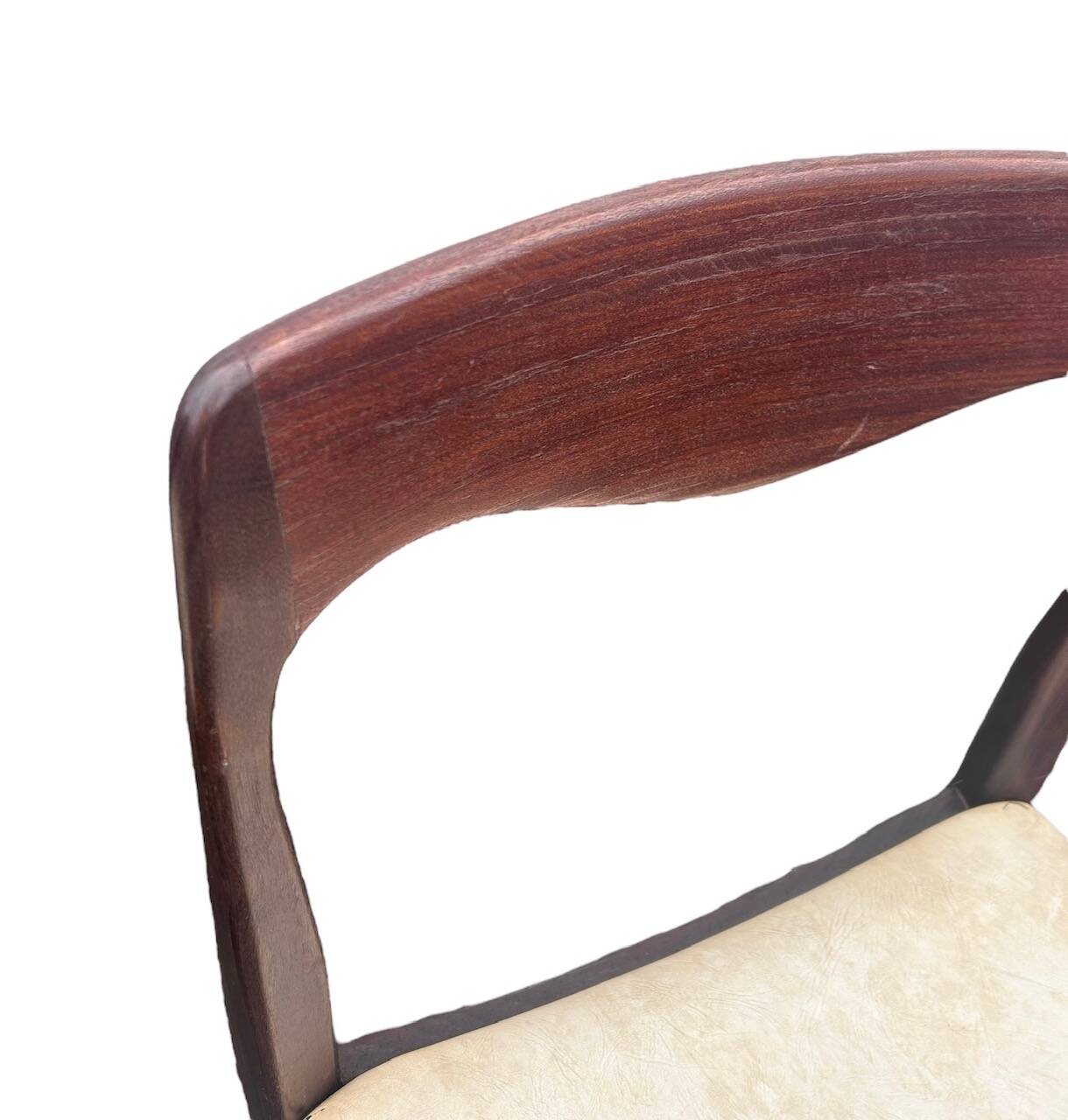 Pair of Scandinavian teak chairs