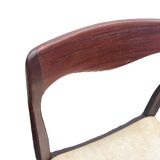 Pair of Scandinavian teak chairs