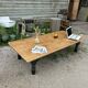 Grande table basse en bois