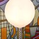 Vintage Dutch design Globe floor lamp 1980