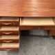 Bureau scandinave vintage en teck