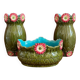 Art Nouveau planter and vase