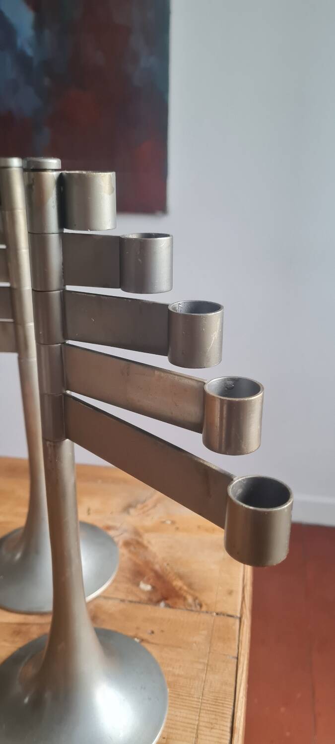 Pair of Candlesticks by Georges Bourgeois for Habitat