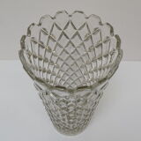 Mid-century Glass Vase,by Glasswork Novy Bor,1960's.