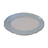 Plat ovale modèle Henri Sarreguemines et Digoin, 30's
