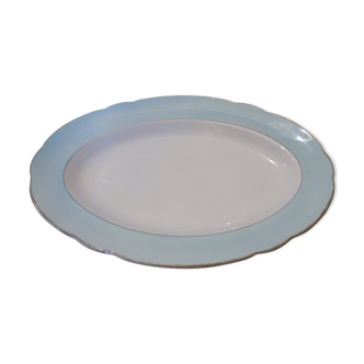 Oval platter model Henri Sarreguemines and Digoin, 30's