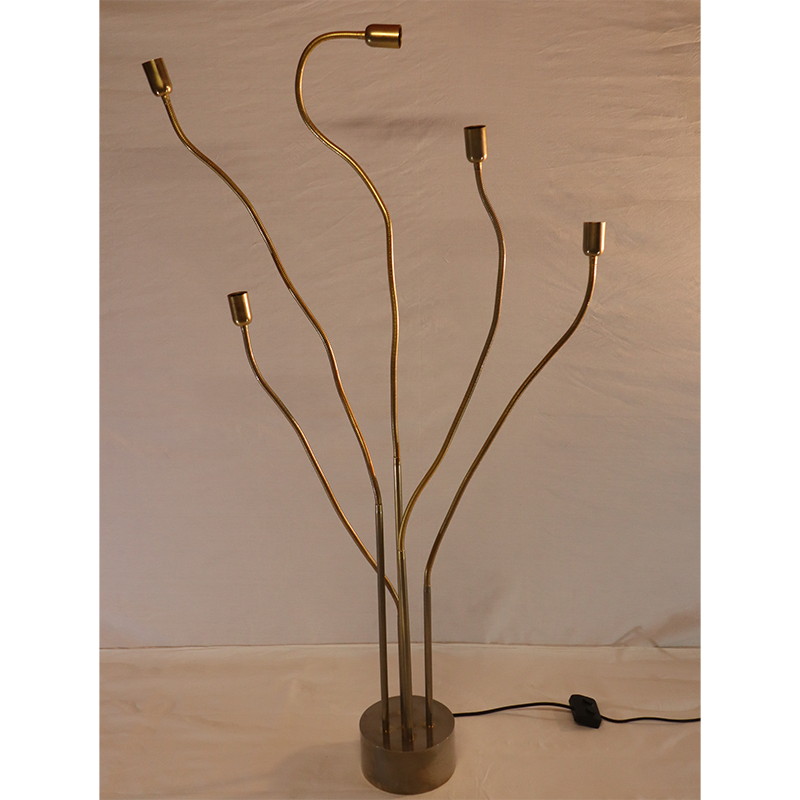 Flexible vintage metal floor lamp1970