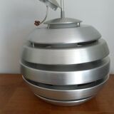 Eglo brushed aluminum designer pendant light