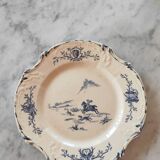 Gien plate, 19th century