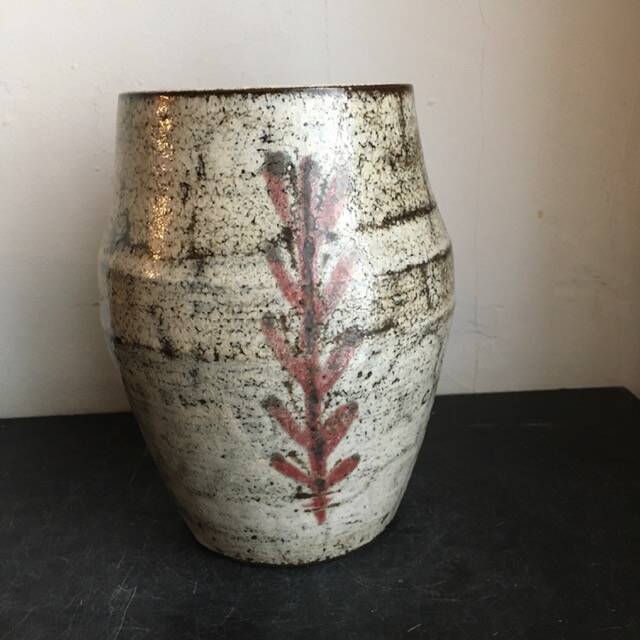 Vase by Gustave Reynaud & Jean Derval, Le Mûrier workshop, Vallauris, 1960