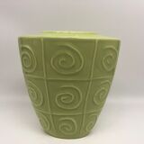 Ceramic vase with relief pattern