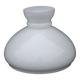 French Vintage White Opaque Glass Lantern Style Replacement Shade 0186
